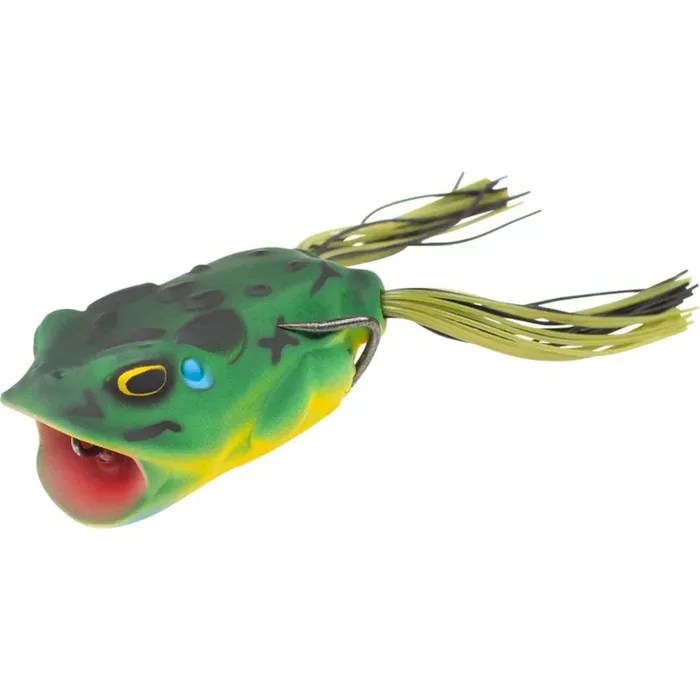 Lunkerhunt Compact Popping Frog – 1/2 OZ. – Blue Gill