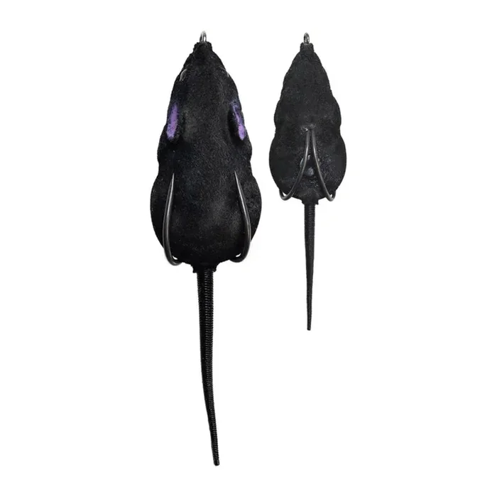 Lunkerhunt Furenzy Mouse – 2″ – Black