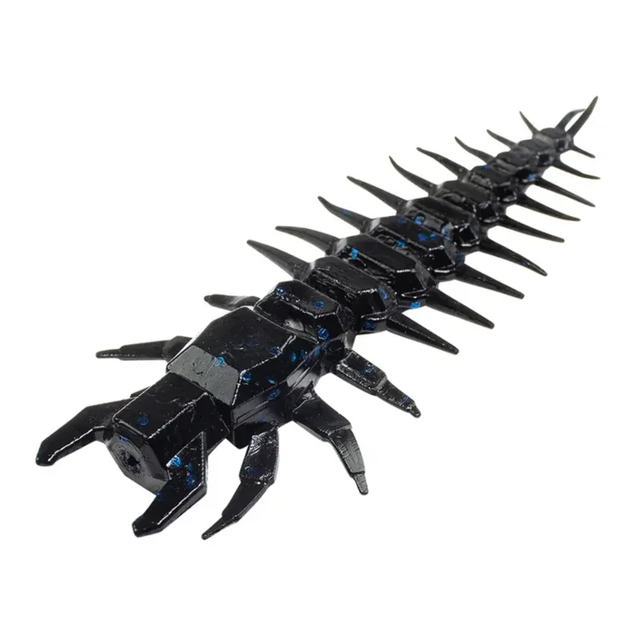 Lunkerhunt HIVE Hellgrammite – 3″ – Black Blue Fleck