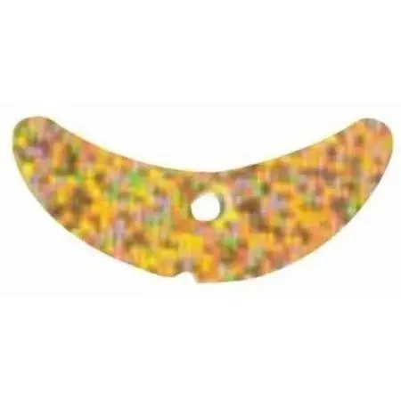 Mack‘s Lures Smile Blades – 1.1″ – Gold Sparkle