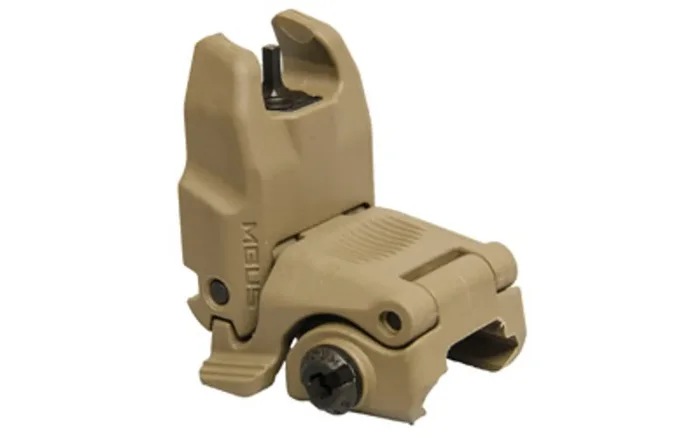 Magpul Industries MBUS Back-Up Front Sight Gen 2 Fits Picatinny Rails Flip Up Flat Dark Earth MAG247-FDE