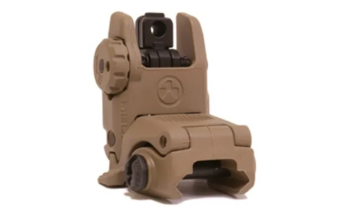 Magpul Industries MBUS Back-Up Rear Sight Gen 2 Fits Picatinny Rails Flip Up Flat Dark Earth MAG248-FDE