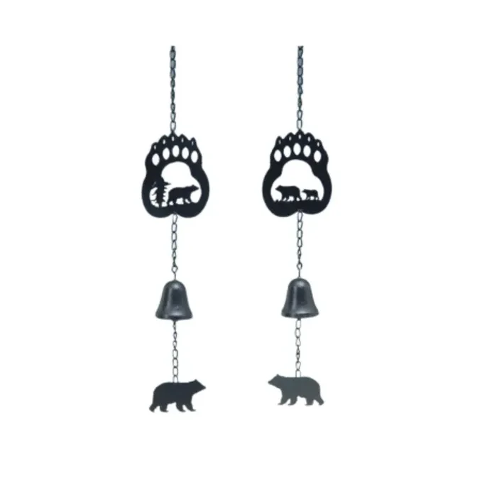 MayRich Company Metal Bear Windchime