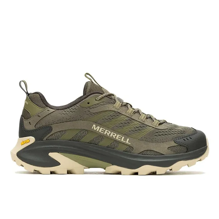 Merrell Men‘s Moab Speed 2 Hiking Shoes – Olive – 10.5 – Medium Width