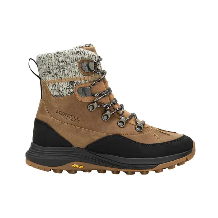 Merrell Women‘s Siren 4 Thermo Mid Zip Waterproof Boots – Tobacco – 7 – Medium Width
