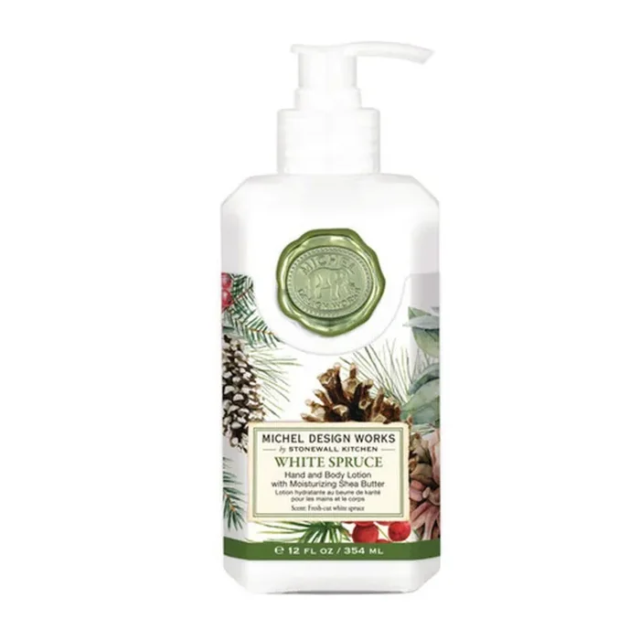 Michel Design Hand & Body Lotion – White Spruce