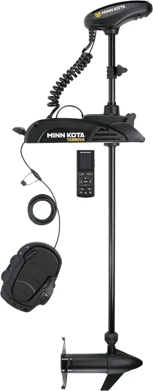 Minn Kota Terrova® Freshwater Trolling Motor – 45″ Shaft Length – 24V (80 lb) – Dual Spectrum CHIRP Sonar