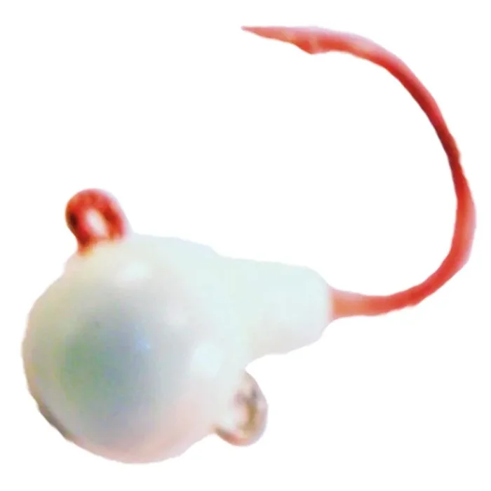 Mission Tackle Short Shank Jig – 1/2 oz. – Glow
