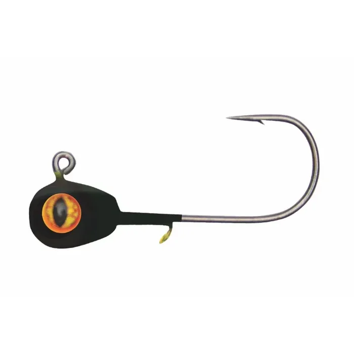 Mission Tackle Tungsten Heavy Metal Jig – 1/16 oz. – Matte Black