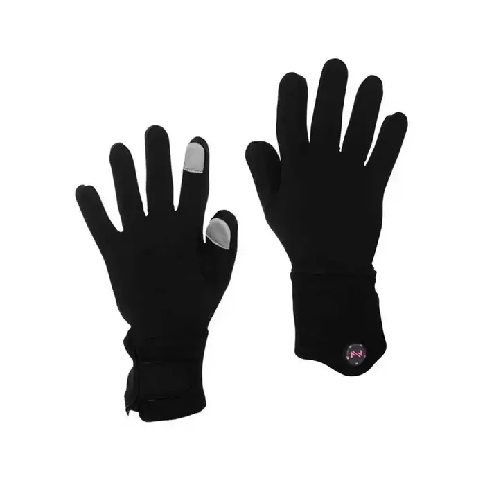 Mobile Warming 7.4V Unisex Heated Glove Liner – Black – S