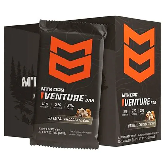 MTN OPS Venture Bar Oatmeal Chocolate Chip 10pk – 4133130801