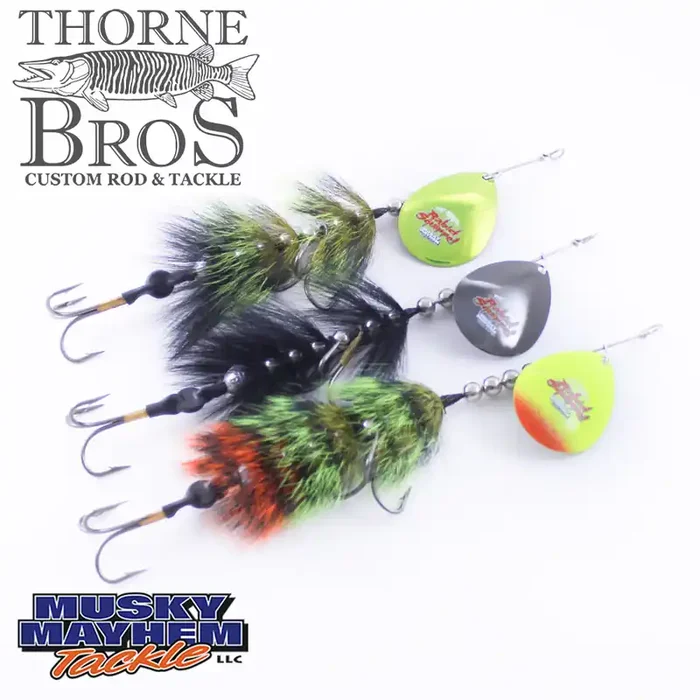 Musky Mayhem Rabid Squirrel 8″ – Single Blade