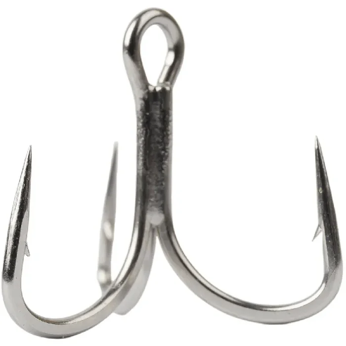 Mustad In-Line Triple Grip Hook – 3X Strong – Titan Steel – 6 Pack – Size 1