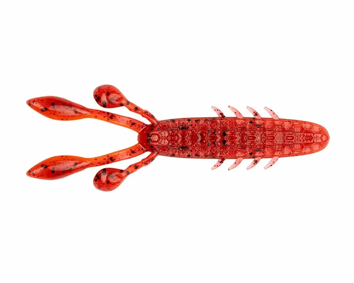 Netbait – Hextek Eko Craw 3.5in 10pk Fire Craw –