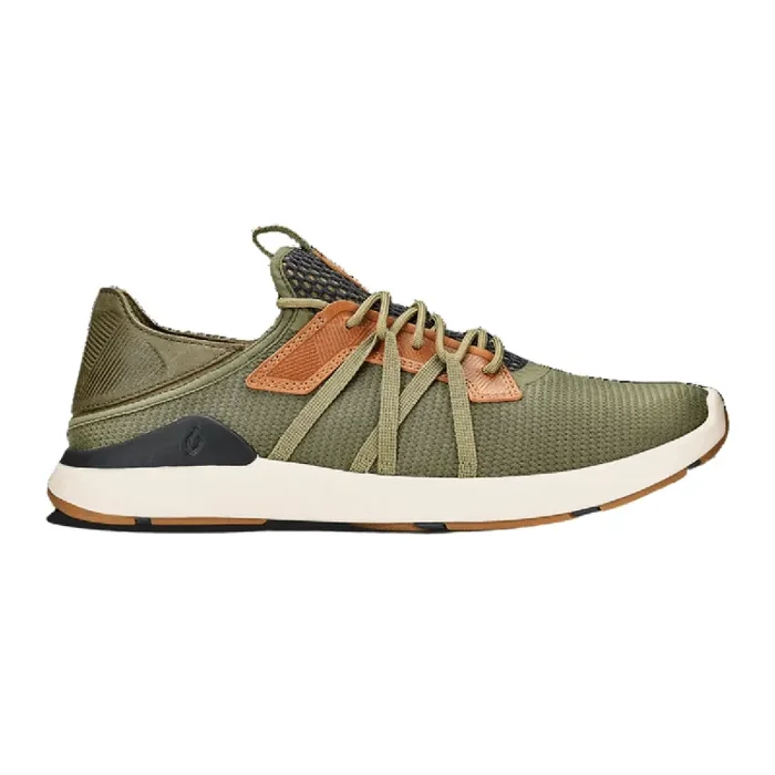 OluKai Men‘s Mio Li Athletic Shoes – Hunter/Lava Rock – 11.5