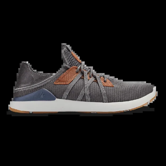 OluKai Men‘s Mio Li Athletic Shoes – Pavement/Vintage Indigo – 10.5