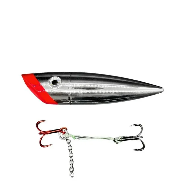 Opti-Tackle J-Plugs – 4″ – Chrome – Bloody Nose
