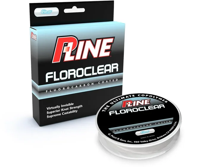 P-Line Floroclear Fluorocarbon Coated Line