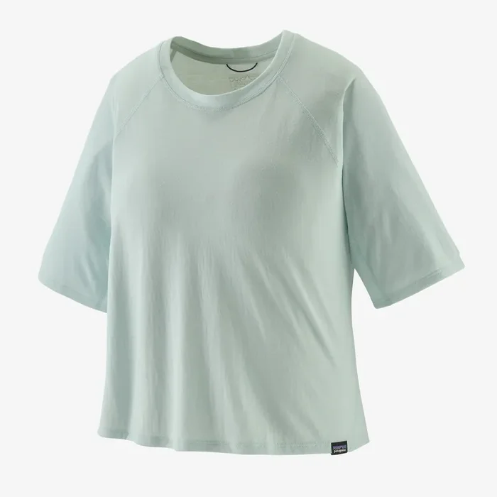 Patagonia Women‘s Short Sleeve Cap Cool Trail Cropped Shirt