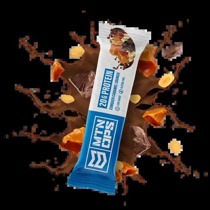 Performance Bar – Conquer Caramel Crunch