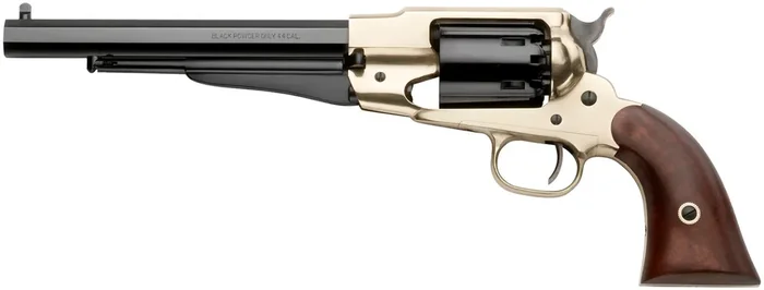 Pietta Pf58br448 1858 Army 44 Cal 8 6rd Brass Frame Blued Octagon Barrel Wwalnut Grips – PF58BR448
