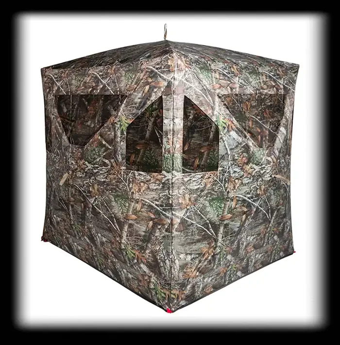 Primal – High Roller Ground Blind 66x66x70in Camo – PTHR-732