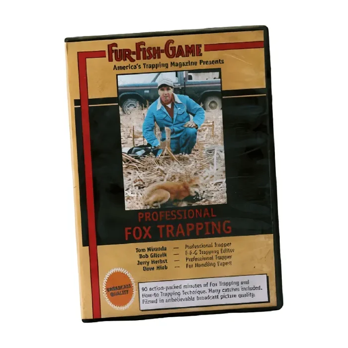 Professional Fox Trapping – Fur Fish & Game – DVD