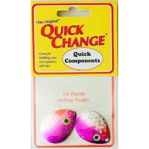Quick Change “The Original” Spinner Blades – Size 4 – Purple Cisco