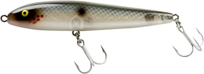Rebel Lures – Rebel Jumpin‘ Minnow 4 – 1/2in 9/16oz Silver/blue – T20574