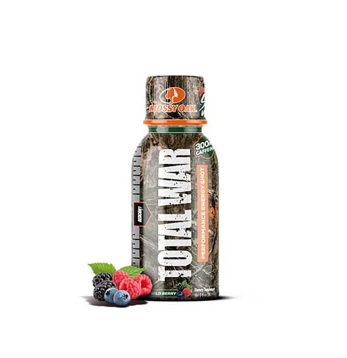 Redcon1 Rc1twsswb Total War Energy Shots Sour Wild Berry 12 Pack