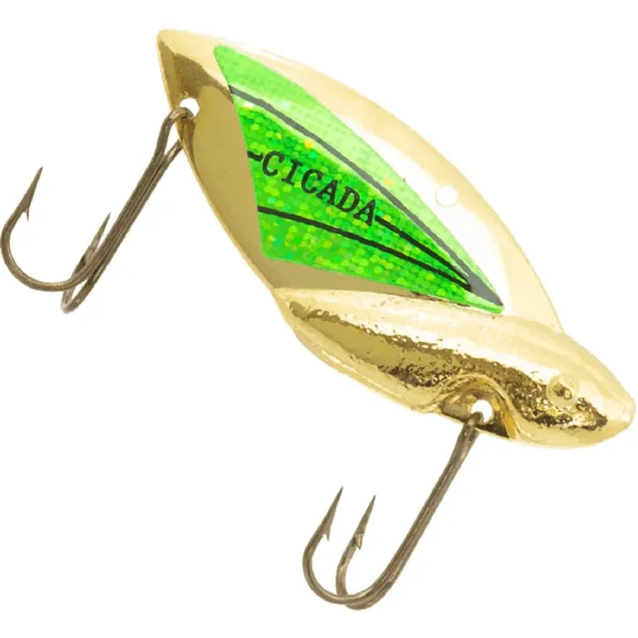 Reef Runner Cicada – 1/16 oz. – Gold/Hot Green