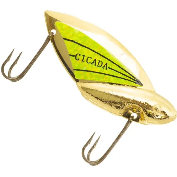 Reef Runner Cicada – 1/8 oz. – Gold/Chartreuse