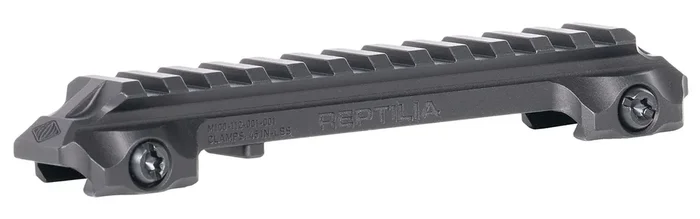 Reptilia Llc 100269 Rmu Mount 12 Slot Black 7075t6 Aluminum Milspec 1913 Picatinny Rail Mount – 100269