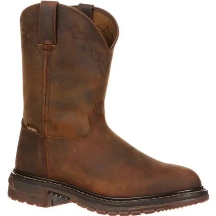Rocky Brands – Original Ride Boots – Brwn Leather 10in Sz13 –
