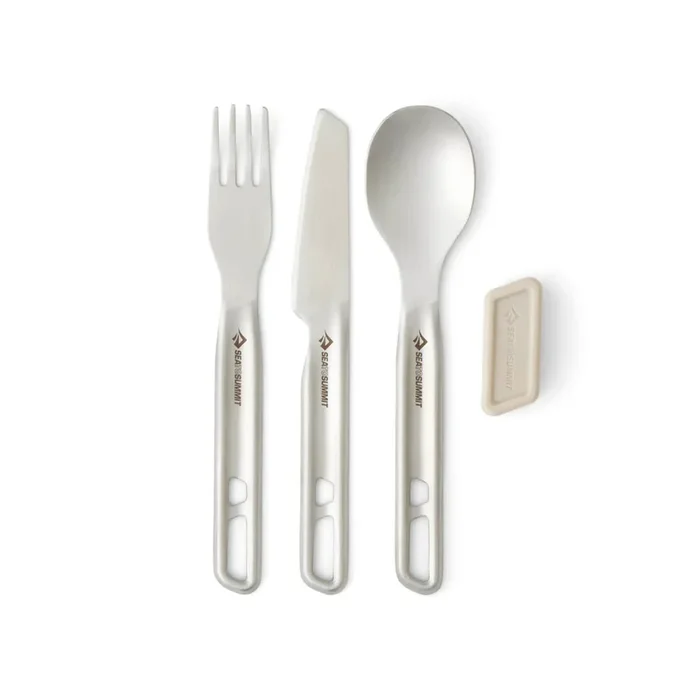 Sea to Summit Detour Stainless Steel Cutlery Set (3pc)