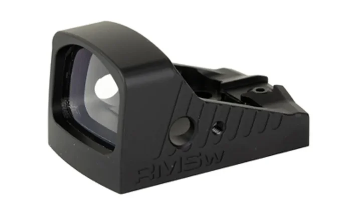 Shield Sights Reflex Mini Sight Waterproof Red Dot Sight Non Magnified Fits RMS Footprint 4MOA Dot Black RMSW-4MOA-POLY