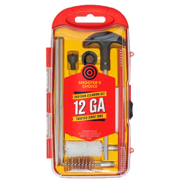 Shooters Choice Shotgun Gun Rod Cleaning Kit Aluminum 12ga – SHF-SRK-12