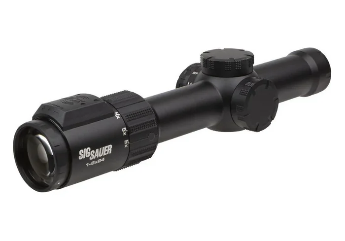 Sig Sauer EASY6-BDX Tactical Rifle Scope 1-6×24 30mm Digital Focal PLane BDX-R LPVO – Black – SOEBDX61101