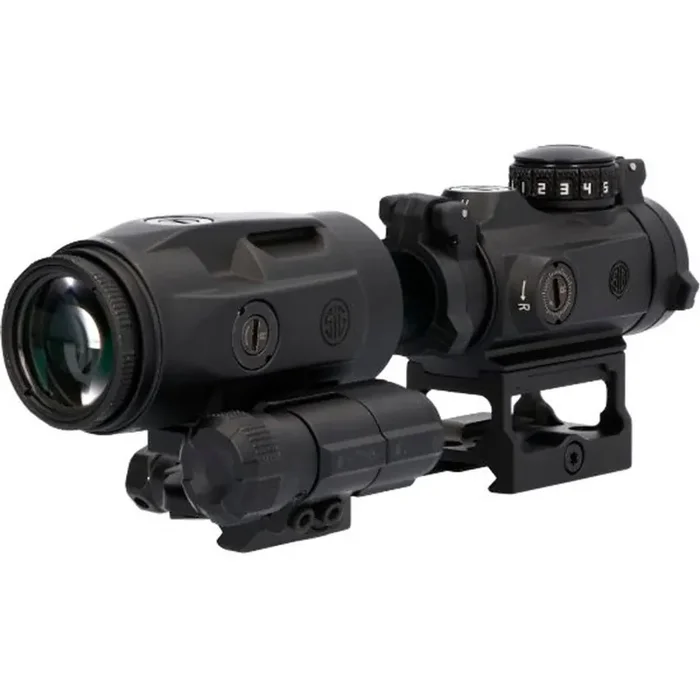 Sig Sauer Romeo-MSR Juliet3-Micro Package 2 MOA Red 3x22mm Magnifier Black – SORJ72001