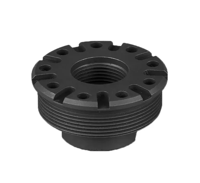 Silencerco Ac1563 Bravo Direct Thread Mount Fits M13.5 X 1 Lh Matte Black