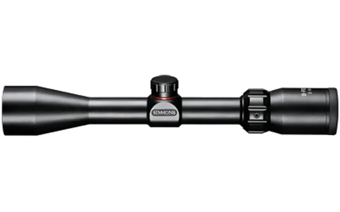 Simmons 8-Point Rifle Scope 3-9X40MM Truplex Reticle Second Focal Plane 1″ Main Tube Matte Finish Black Includes Optic Rings S8P3940