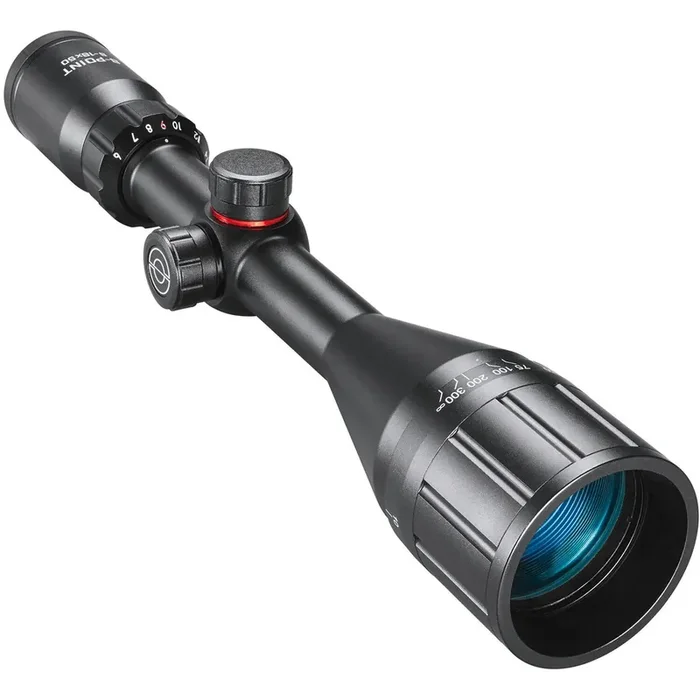 Simmons 8-Point Rifle Scope 6-18x50mm 1″ SFP Truplex Non Illum Black with High Rings Hang Box – S8P61850
