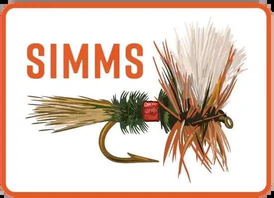 Simms Royal Wulff Sticker