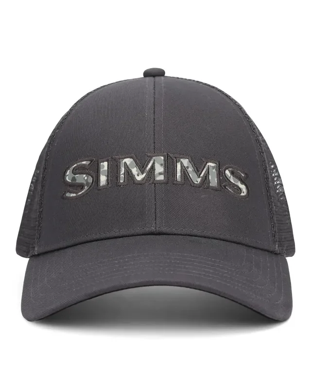 Simms Single Haul Trucker – Back Eddy Camo Fill