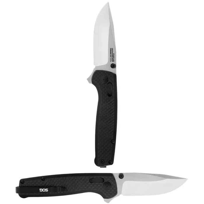 SOG Knives Terminus XR – S35VN Daily Carry Folding Knife – Satin Black