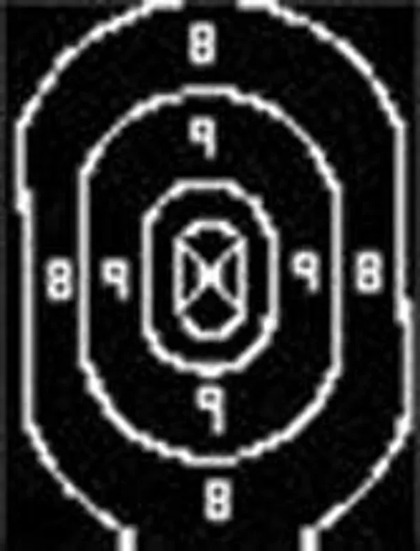 Speedwell Official NRA Police Qualification Silhouette Target Repair Center – 500/Pack – B 27 C