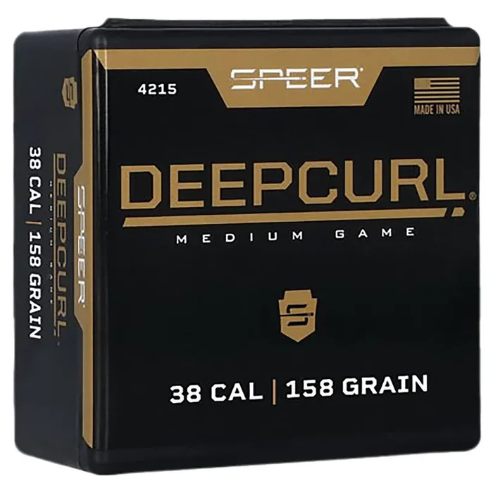 Speer 4215 Deepcurl 38cal 158gr Hollow Point 100 Per Box5 Case – 4215
