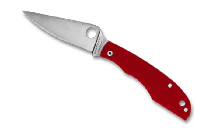 Spyderco – Spyderco Grasshopper G-10 2.3″ Red – SPY