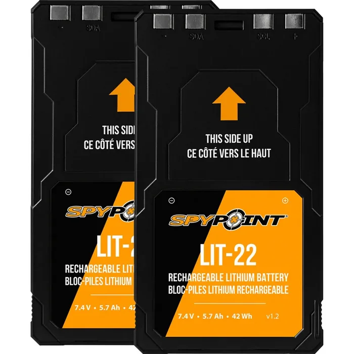 Spypoint Rechargeable Lithium Battery Pack Twin Pack – 5538