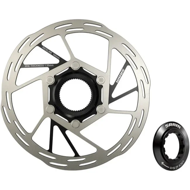 Sram Paceline Center Lock Disc Rotor/Lockring